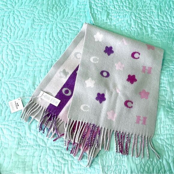 Coach Designer Monogram Scarf